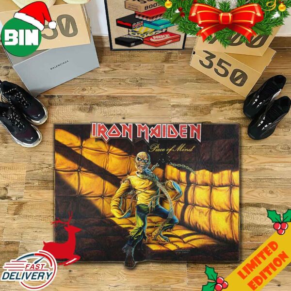 Piece Of Mind The Official 40th Anniversary Art Book Iron Maiden Z2 Comics Home Decor Rug Carpet