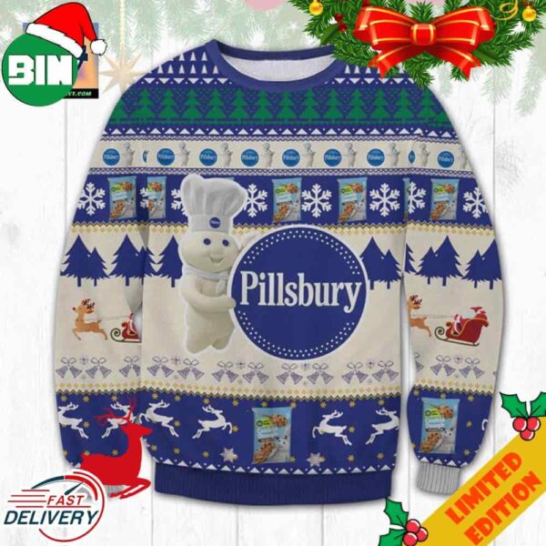 Pillsbury Cookies Ugly Christmas Sweater