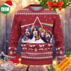 Pink Floyd Christmas Tree Pattern Holiday 2023 Ugly Sweater