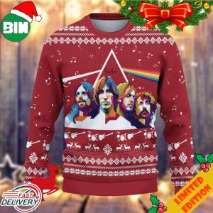 Pink Floyd Band 3D Christmas 2023 Holiday Ugly Sweater