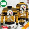 New York Jets Snoopy Dabbing 3D Ugly Christmas Sweater
