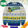 Philadelphia Eagles Symbol Wearing Santa Claus Hat Ho Ho Ho Ugly Christmas Sweater For Men And Women