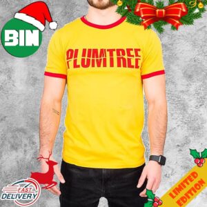 Plumtree Scott Pilgrim Band Logo Gold T-Shirt