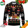 Santas Poop Funny Meme 2023 Holiday Ugly Sweater