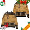 Sanford And Son Salvage How About 5 Cross Your Lips Snowflake Pattern Ugly Christmas Sweater