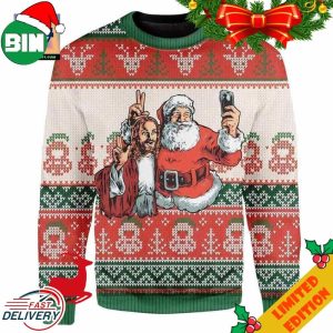 Roll Safe Meme Ugly Christmas Sweater Anime Ape 2023 Gift For Men And Women  - Binteez