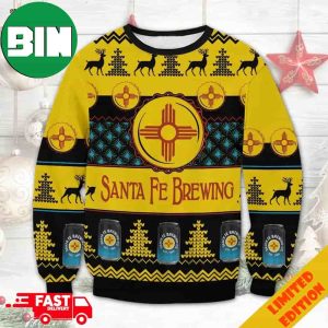 Santa Fe Brewing 3D Ugly Sweater For Men And Women