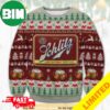 Schaefer Beer Xmas Funny 2023 Holiday Custom And Personalized Idea Christmas Ugly Sweater