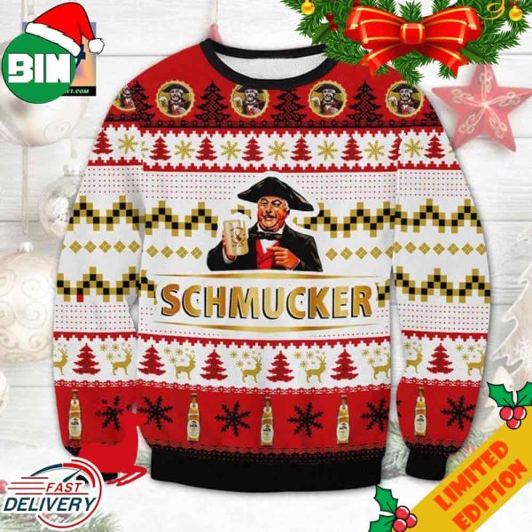 Schmucker Beer Ugly Christmas Sweater