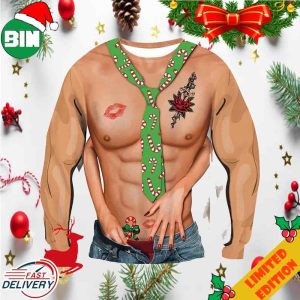 Sex Muscle Funny Body Christmas Ugly Sweater For Men And Women