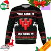 Slipknot Custom Name Ugly Sweater