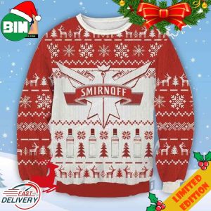 Smirnoff Vodka Ugly Christmas Sweater