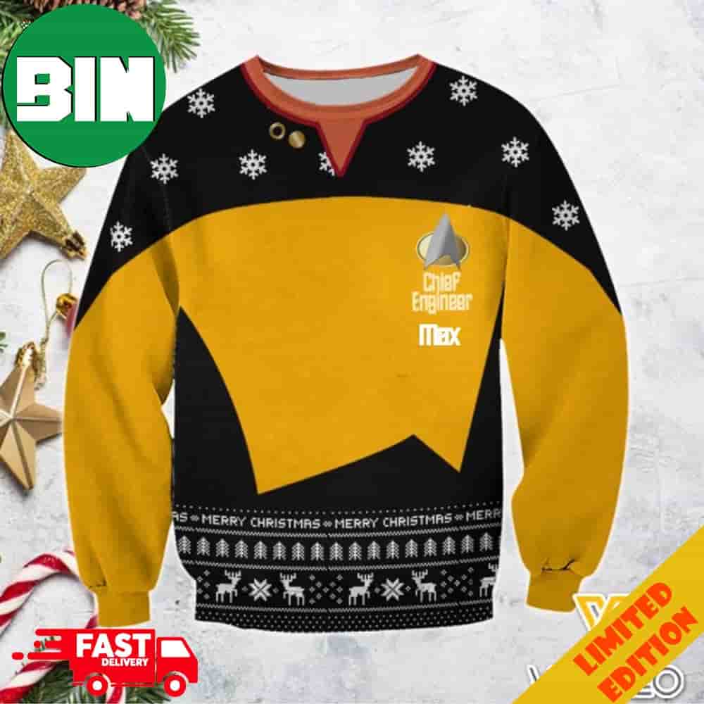 Star Trek Ugly Christmas Sweater Inexpensive Gift - Personalized Gifts:  Family, Sports, Occasions, Trending