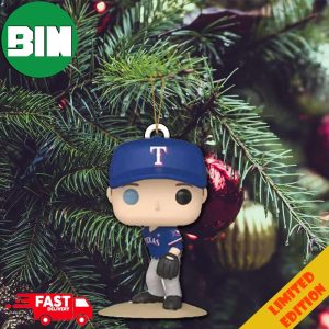 Texas Rangers Exclusive Funko Pop MLB World Series 2023 Champions Ver 5 Christmas Tree Decorations Ornament