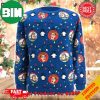 The Grinch I Will Drink Jim Beam Everywhere Christmas Snowflake Ugly Sweater For Men And Women