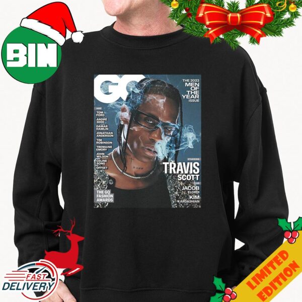 Travis Scott On The Cover Of GQ’s 2023 Man Of The Year Issue T-Shirt