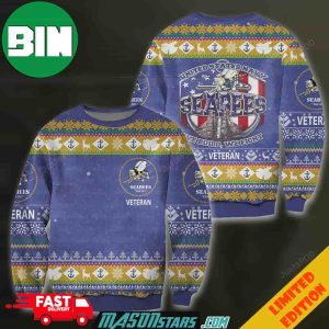 US Navy Seabees Veteran Ugly Sweater For Men And Women