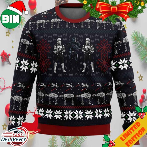 Wrath of the Empire Rogue One Star Wars Ugly Christmas Sweater