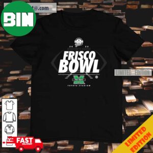 2023 Frisco Bowl Marshall Thundering Herd Toyota Stadium T-Shirt Long Sleeve Hoodie