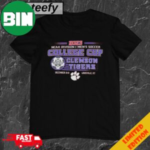 2023 NCAA Men’s Soccer College Cup Clemson Tigers T-Shirt