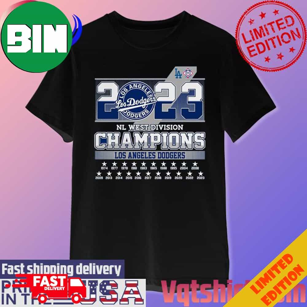 Dodgers nl west champs 2024 shirt