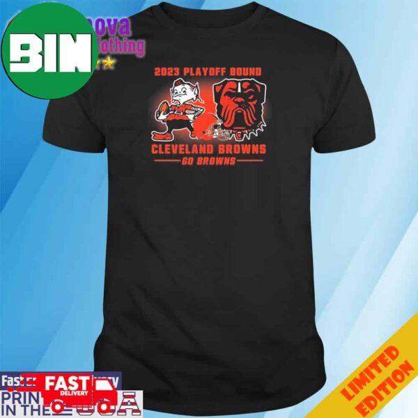 2023 Playoff Bound Cleveland Browns Go Browns T-Shirt