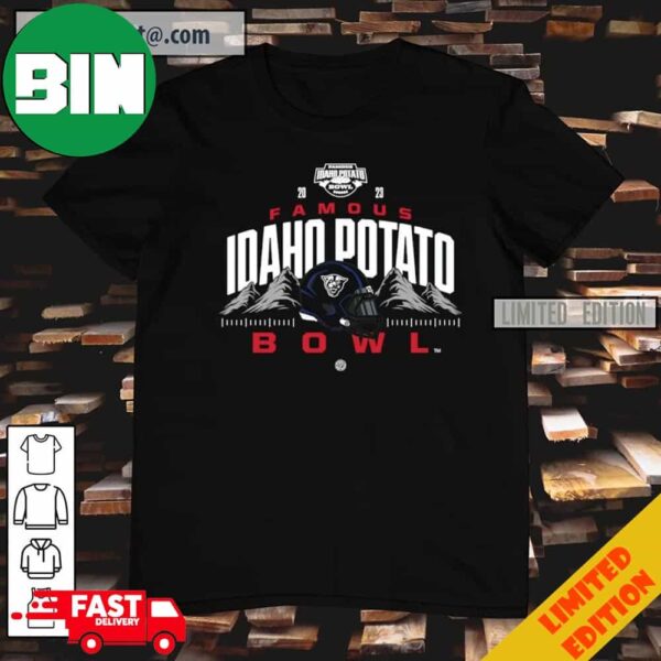 2023 Potato Bowl Georgia State Panthers Helmet T-Shirt Long Sleeve