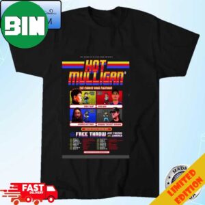 2024 Hot Mulligan United States Spring Tour Poster T-Shirt