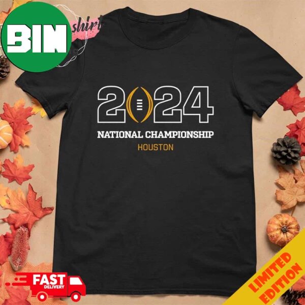 2024 National Championship Game Houston T-Shirt Hoodie Long Sleeve Sweater Hoodie