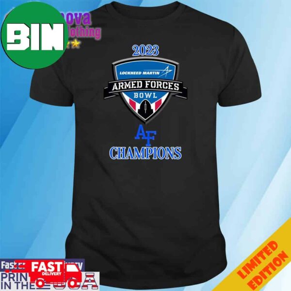 Air Force Falcons Football Champions 2023 Armed Forces Bowl T-Shirt