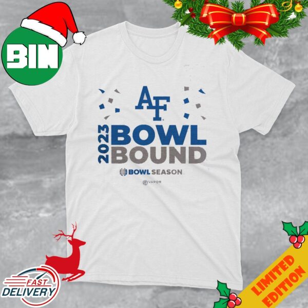 Air Force University 2023 Bowl Bound Bowl Season T-Shirt