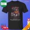 40th Anniversary Megadeth 1983-2023 Thank You For The Memories Signatures T-Shirt
