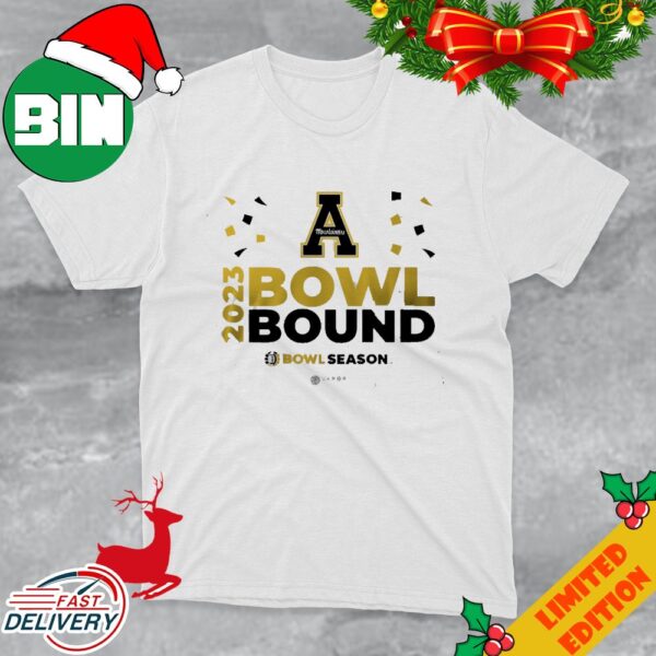 Appalachian State University 2023 Bowl Bound Bowl Season T-Shirt