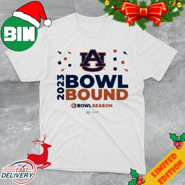 Auburn University 2023 Bowl Bound Bowl Season T-Shirt