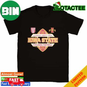 Autozone Liberty Bowl Iowa State Cyclones Football T-Shirt Long Sleeve Hoodie