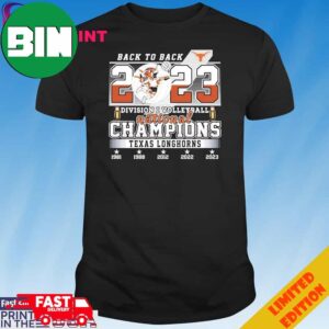 Back To Back 2023 Division I Volleyball National Champions Texas Longhorn Unique T-Shirt