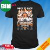 Back To Back 2023 Women’s Volleyball National Champions Texas Longhorns Signatures Unique T-Shirt