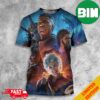 Aquaman 2 Jason Momoa And King Orm vs Black Manta Aquaman And The Lost Kingdom Textless Poster 3D T-Shirt