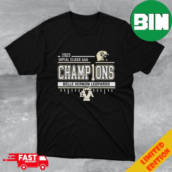 Belle Vernon Leopards 2023 WPIAL Class AAA Champions T-Shirt