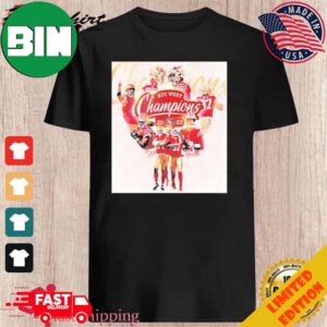 Best In The West San Francisco 49ers Are 2023 NFC West Champions Unique T-Shirt