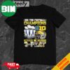 Big Ten Football Champions Michigan Wolverines 3-Peat T-Shirt