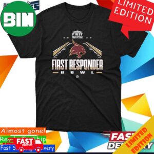 Bowl Texas State Bobcats 2023 Servpro First Responder At Gerald J Ford Stadium T-Shirt