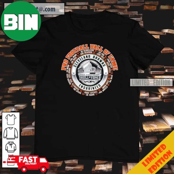 Browns Hall of Fame Legends 2023 T-Shirt