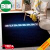 Christian Dior Blue Color Luxury Fashion Brand Home Decor For Living Room Rug Carpet