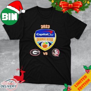 Capital One Orange Bowl 2023 Georgia vs Florida State Hard Rock Stadium Miami Gardens FL CFB Bowl Game T-Shirt