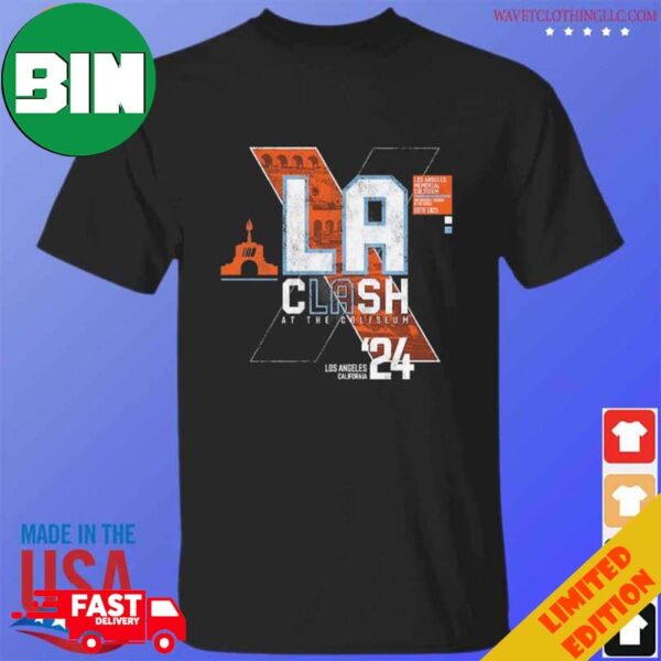 Checkered Flag Sports 2024 Clash At The Coliseum Graphic T-Shirt