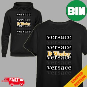 Christmas Came Early In The Locker Room From Santa Ro For Daryl Worley Baltimore Ravens x Versace T-Shirt Long Sleeve Hoodie