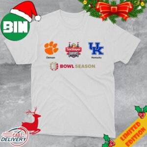 Clemson Tigers Football vs Kentucky Football TaxSlayer Gator Bowl Jacksonville FL Friday December 29 Bowl Season 2023 T-Shirt