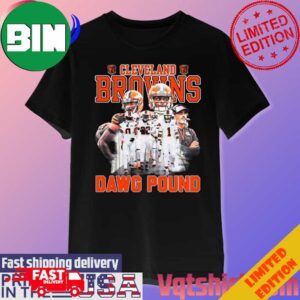 Cleveland Browns Football Team Players Dawg Pound Unique T-Shirt