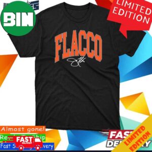 Cleveland Browns Joe Flacco Text Signature T-Shirt